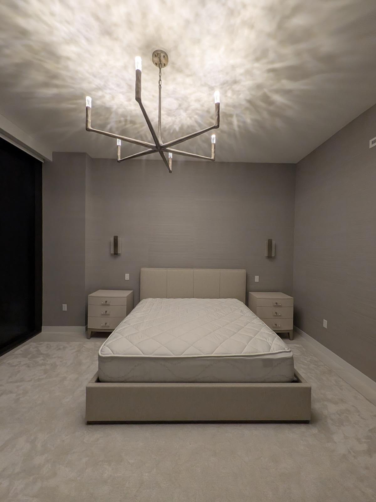 Beautiful wall after installation